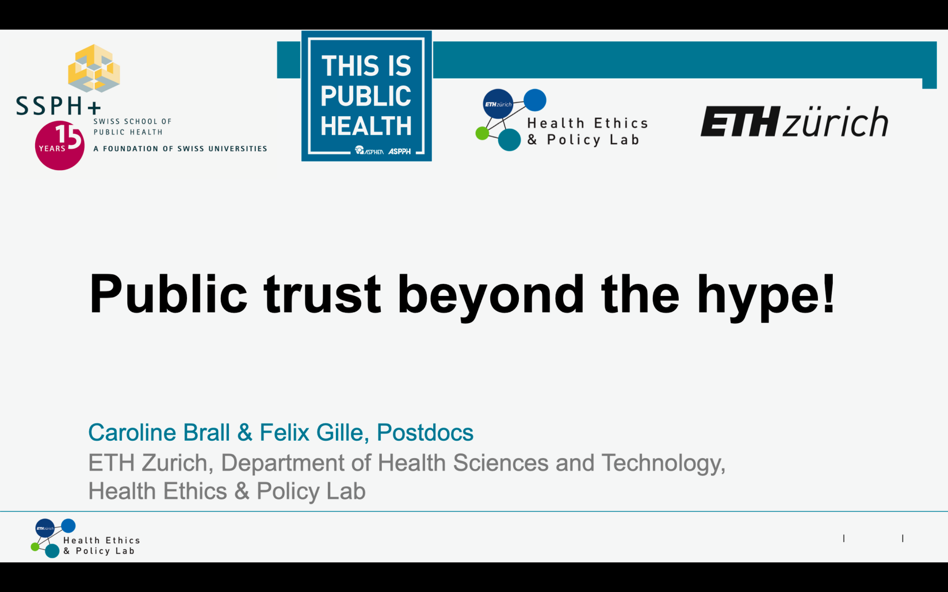 public trust